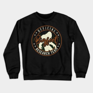 Bigfoot research team Crewneck Sweatshirt